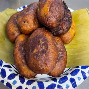 Rellenitos de plátano