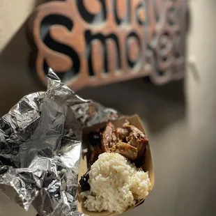 Smoked 1/2 Duck Pupu Bowl