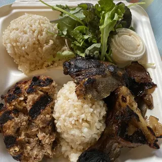 Smoked Hamburger Steak Plate