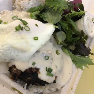 Smoked Loco Moco Plate Lunch