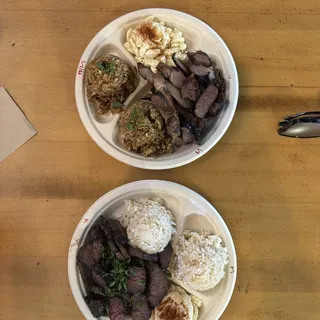 Smoked Kalbi Short Ribs Plate Lunch