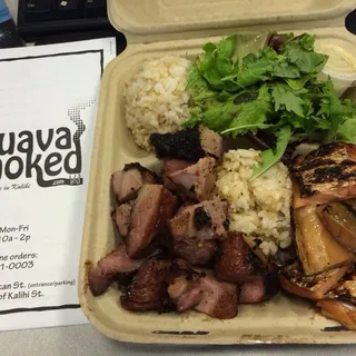 Smoked Mixed Plate Lunch