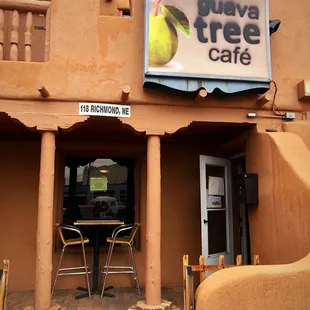 Front of Guava Tree Cafe