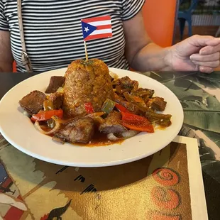 Mofongo Con Camarones