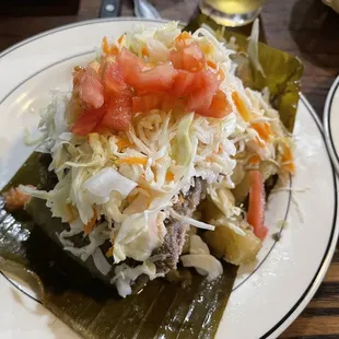 &quot; Baho &quot; Steamed brisket with flavorful vegetables!