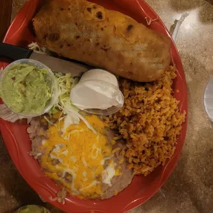 Special chimichanga
