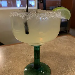 Margarita on the rocks - never watered down here!