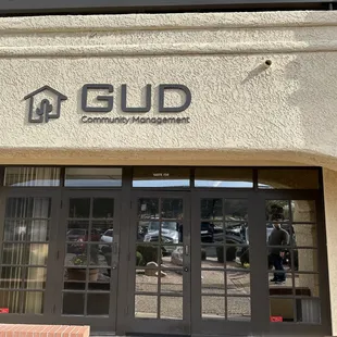 Front entry to GUD Community Management