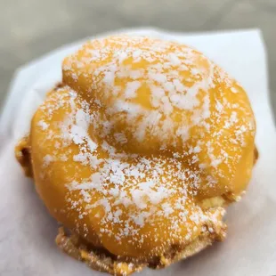 This Mango cream puff is delicious