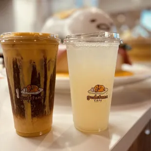 Crème Brûlée cold brew &amp; Lemonade