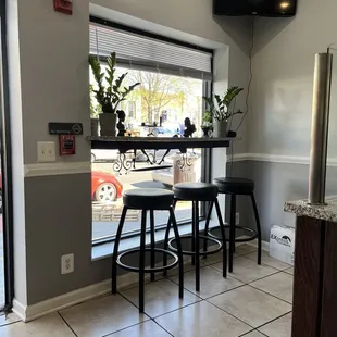 a view of the kitchen