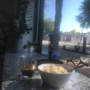 Kenche breakfast and espresso