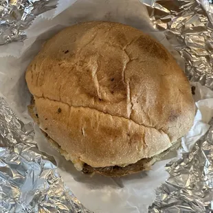 Steak Torta, no lettuce/tomato