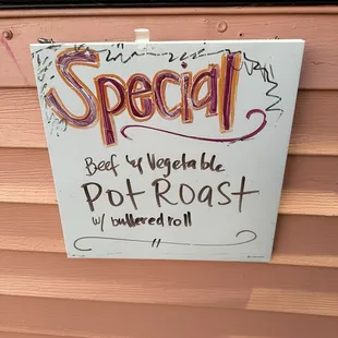 They have specials!