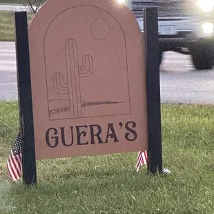 Sign right on Paris Pike / Lexington Road.