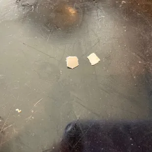 Egg shells found in food