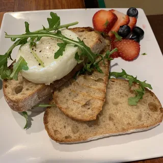 Poached Egg with Toast