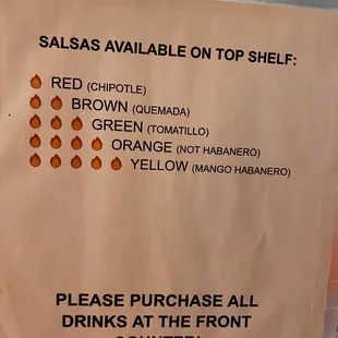 Salsa options