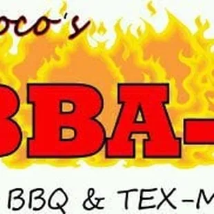 the logo for a barbecue restaurant