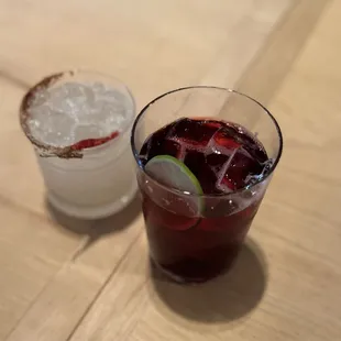 Mezcal Margarita and Jamaica