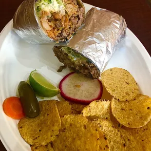 Super burrito (with carne asada)