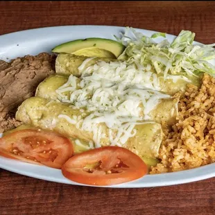 Enchiladas Verdes