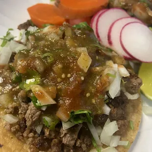 Carne asada taco