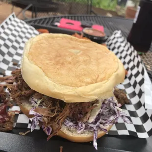Purple Pig Sandwich