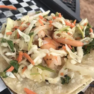 Shrimp taco