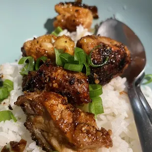 Honey Soy Sauce Garlic Chicken - their chicken makes you feel like a chef lol