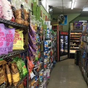 They have snack food and better-than-basic groceries