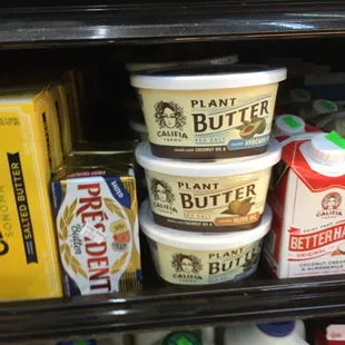 All the best brands, products new to me like vegan Califia plant butter