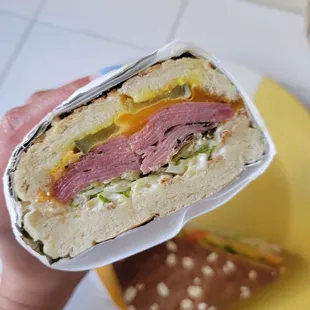 Pastrami sandwich