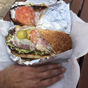 Yummy and large enough to split with a buddy.