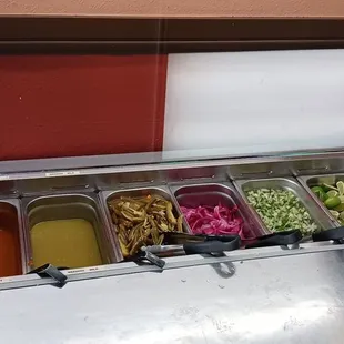 Salsa bar
