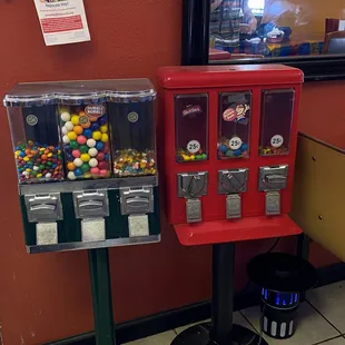 two vending machines