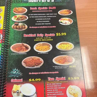 ramen and noodles, menu