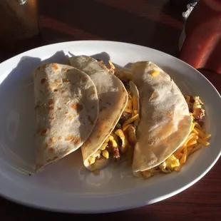 Breakfast tacos