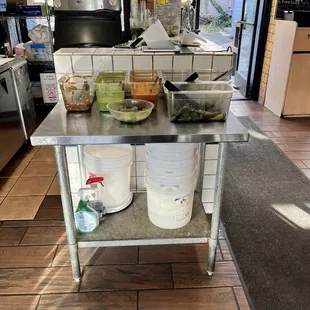 Sauces, salsas, onions and serrano peppers