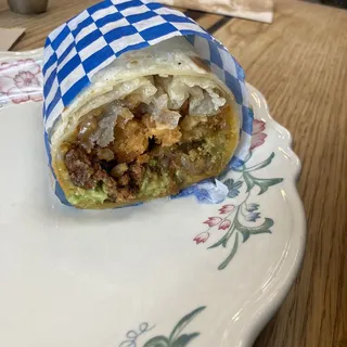 SPECIAL Chorizo con Papa Burrito