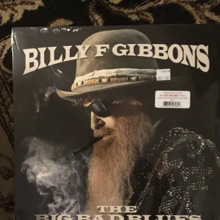 Picked up an Indie version(Hot Rod Red-Indie Exclusive) if Billy F. Gibbons solo LP,"The Big, Bad Blues." Every song cranks!