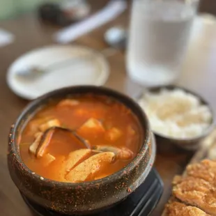 Seafood Tofu Soup