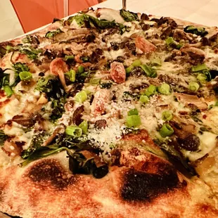 Roasted Mushroom Pizza