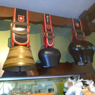 a display of various types of cheese