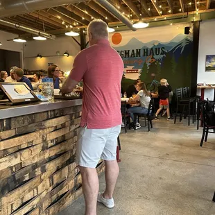 Bar area