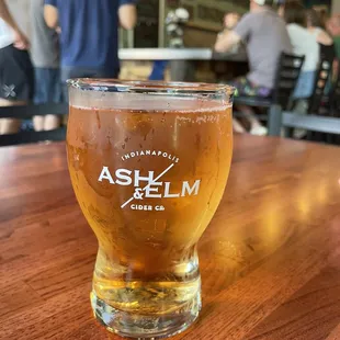 Two ash &amp; elm ciders on tap   Fleeting youth &amp; semi-sweet