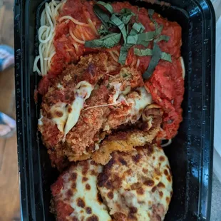 Eggplant parmesan