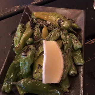 Blistered Shishito Peppers