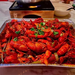 3lbs of Species Crawfish, fresh and giant crawfish