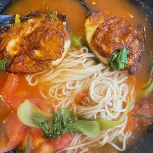 Tomato Chicken Noodle Soup
